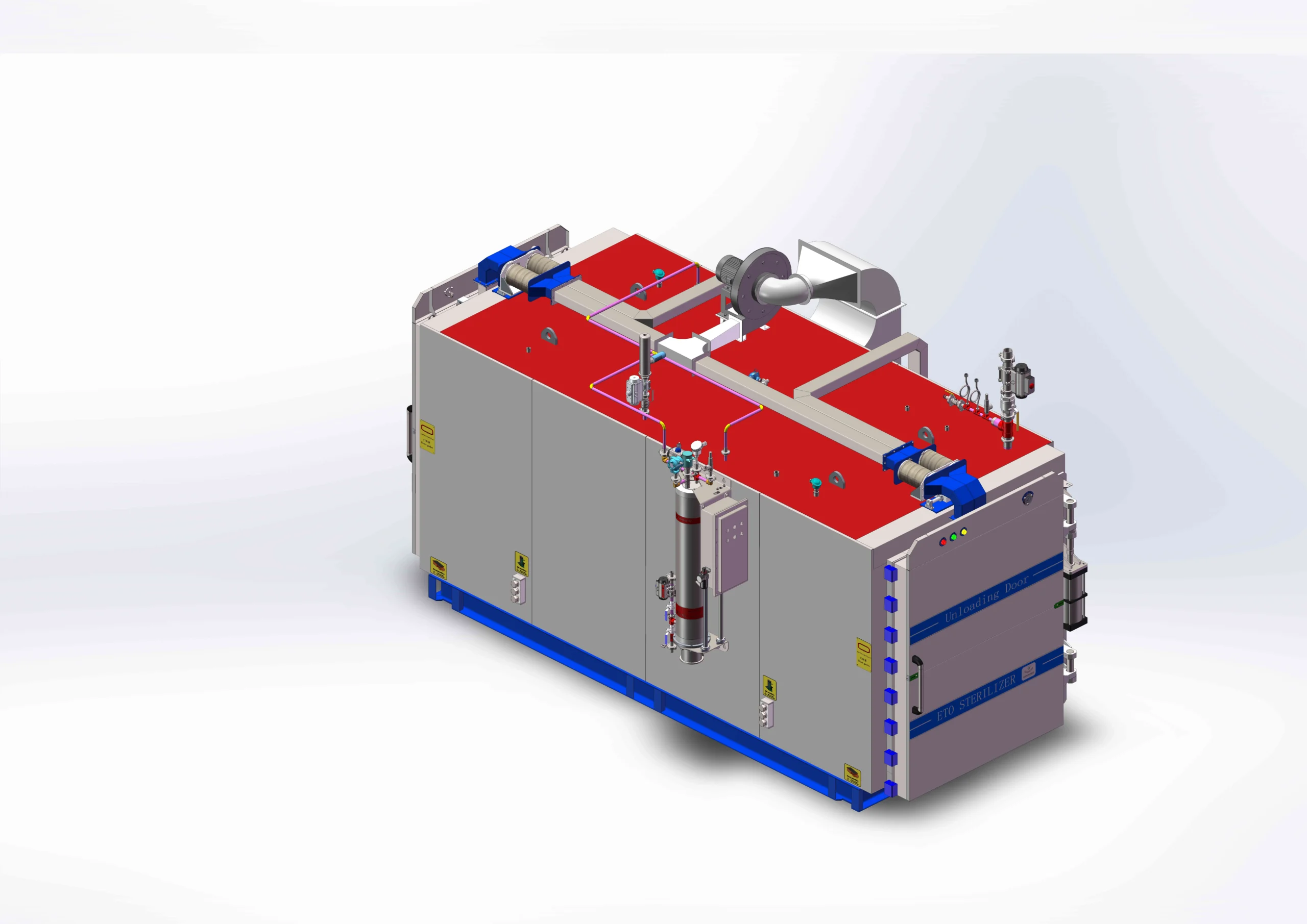 ETO sterilizer hot air system - Image 2
