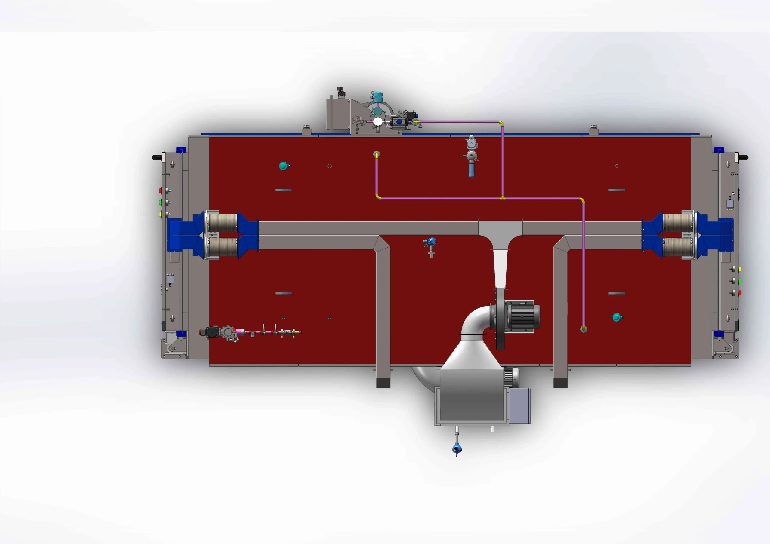 ETO sterilizer hot air system - Image 4